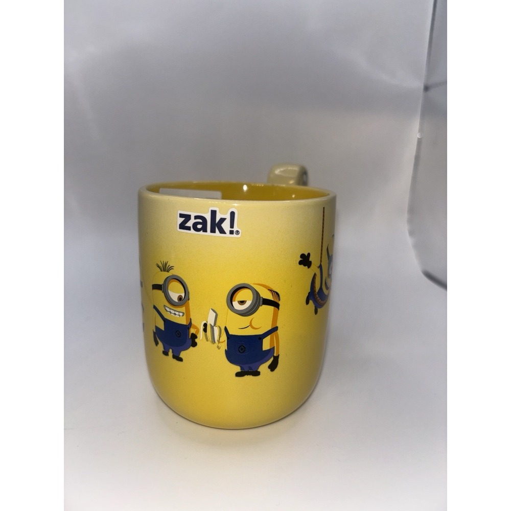 NEW Zak Designs Minions Sculpted Hande Mug Minions Despicable Me 17 Oz Large - Picture 3 of 13